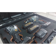 Dewalt Foam Tool Box Tstak Model Dcd85m+DCF85M (Limitedmclaren Set)*Foam Only*