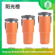 Tyeso 750ml/900ml/1200ml Tumbler Viral Letak Nama with Handle Viral Thermos Thumbler Penutup 2 Way M