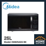 Midea 25L Digital Microwave Oven EM825AGS-BK