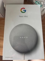 Google mini nest 白色全新未拆包裝