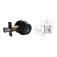 LOCGUARD Single Deadbolt – GD Series – GD101