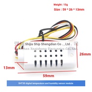 Temperature Humidity Module SHT30 Digital Temperature Humidity Sensor Module Temperature Sensor Humi