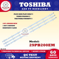 29PB200EM / 29P2300VM TOSHIBA 29 INCH LED TV BACKLIGHT ( LAMPU TV ) 29P200