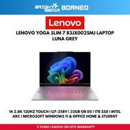 LENOVO YOGA SLIM 7 83JX002SMJ Laptop - 14" 2.8K 120HZ TOUCH/U7-258V/32GB/1TB SSD/W11+HNS