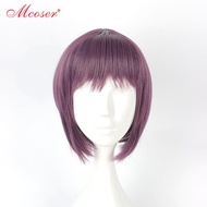 [cos Wig] mcoser Anime Wig Ghost in the Shell Kusanagi Motoko Mixed Purple cos Wig