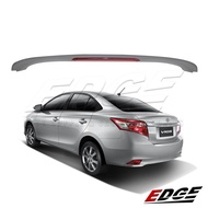 Toyota Vios 2013-2018 (3rd Gen) Unpainted Spoiler w/ Brake Light // rear bumper trunk roof wing wing