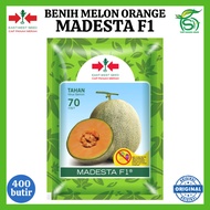 Benih MADESTA  Bibit Rock Melon Orange Cap Panah Merah  Buy 1 Get 1 Free 50 Seeds (Non-Plant)