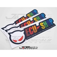 ECU Shop Rainbow Sticker