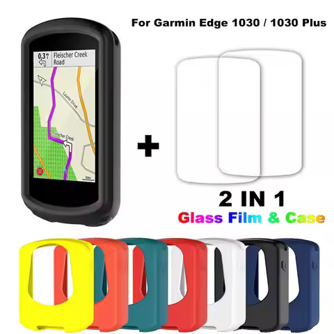 For Garmin Edge 1030 / Edge1030 Plus Silicone Gps Bike Computer Screen Cyclocomputer Protective Case