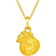 CHOW TAI FOOK CHOW TAI FOOK 999 Pure Gold Pendant-Year of Ox with Lucky Bag R25965