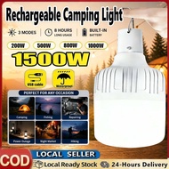 🔥Malaysia Spot High Quaility Low Power 1500W Usb Rechargeable Led Light Portable Light Lamp For Nigh