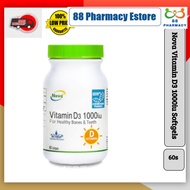 Nova Vitamin D3 1000 IU Softgel 60's EXP:08/24