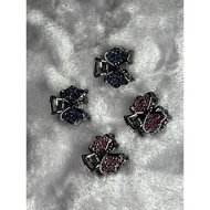 [Claw Clip] Alloy Metal Rhinestone Claw Clip Fringe Clips (Small)