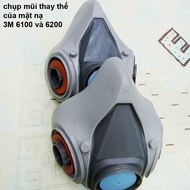 Replacement silicone nose cap for 3M 6200 6100 gas mask - 3M mask accessories