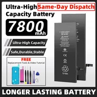 Full High Capacity Battery for phone 6/6 Plus/6S/6s Plus/7/7P/8/8Plus/X/XS Max/XR/11/12 Pro/13/14/15
