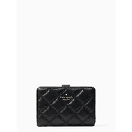 Pre-order: Kate Spade Natalia Medium Compact Bifold Wallet In Black