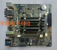 ASROCK/華擎科技J3455-ITX 集成CPU四核迷你電腦主板NAS SATA*4個