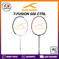 HUNDRED T-Fusion 500 CTRL 4U 82grams Badminton Racket Max Tension 34lbs Attack Racquet