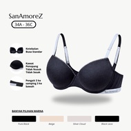 SanAmoreZ | Underwire Bra | Wire Bra | 1 PC Neiraban Thin foam Bra Cup 3/4 Size 34A-36C