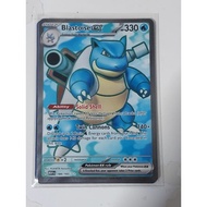 Pokemon 151 blastoise ex full art card