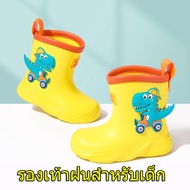 รองเท้าบูทกันฝนสำหรับเด็ก รองเท้าฝนสำหรับเด็ก รองเท้าเด็กน่ารัก ลายการ์ตูน รองเท้าแฟชั่นกันน้ำกันลื่นน่ารัก