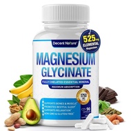 Magnesium Glycinate 525mg Magnesium Supplement 90 Capsules