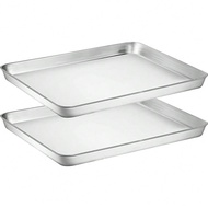 Stainless Steel Cookie Sheet, Rectangular Baking Tray, Easy To Clean, Oven Friendly, Healthier Kitch