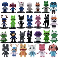 Game Animal Hospital Figures Set Anomaly Cat Dog Penguin Bunny Model Doll Figurines Toy Halloween Ch