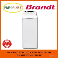 【In stock】BRANDT BT813HQA 8KG TOP LOAD WASHING MACHINE + 2 YEARS WARRANTY 6DKA