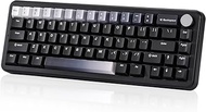 YUNZII B68 Wireless Mechanical Keyboard,Tri-Mode BT5.0/2.4GHz/USB-C Hot Swappable Gasket Creamy Keyb