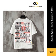 Muscle Bytes - Men’s Oversize T-Shirt T20889 [Size: M, L, XL, 2XL, 3XL, 4XL, 5XL] [Men's Oversize Ts