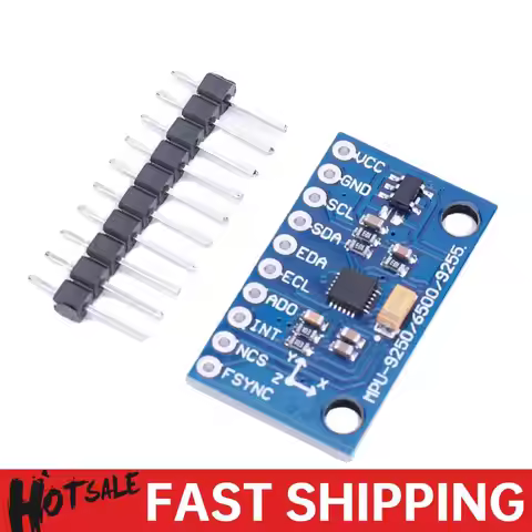 GY-6500 MPU6500 6-Axis Gyroscope Accelerometer Sensor Module IIC I2C SPI Gyro Accelerometer DIY Kit 