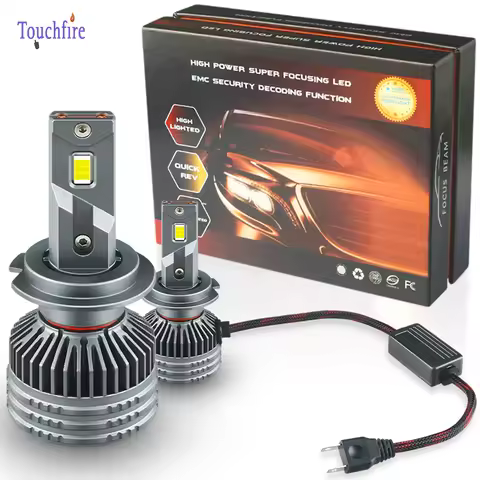 2PCS T7 Headlight 35000LM 170W H7 LED H4 Focus Canbus CSP 3570 Headlamp H1 H11 9005 Hb3 Hb4 9012 Bul