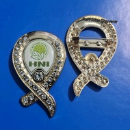 HNI silver brooch
