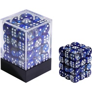 36PCS 12mm 6 Sided Mini Dice Set, D6 Game Standard 6 Sided Dice with Box, Compatible with Yahtzee RP