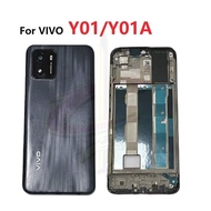Back cover Housing For vivo Y01 Y01A LCD Front frame middle frame