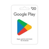 $20 Google Play Gift Card - Apps, Games & More