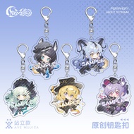 BanG Dream KeyChain Women Ave Mujica COS Arknights Key Chains For Men Misumi Hatsune KeyChain Acryli