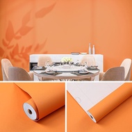 Plain Orange Wall Wallpaper 8m to 9m x 45cm