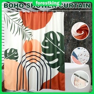 Shower Curtain Waterproof Bathroom Curtain with 12 Hooks 71 x 71 inches Modern Abstract Shower Curta