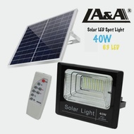 พลังงานแสงอาทิตย์ใหม่ Solar LED สปอตไลท์ โซล่าเซลล์ รุ่นพี่บิ๊กJD8840 Light แสงสีขาว! รูปแบถอดได้Solar LED สปอตไลท์