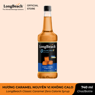 Siro Không Calo Hương Caramel Nguyên Vị - LongBeach Classic Caramel Zero Calorie Concentrated Flavou