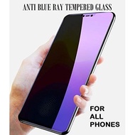 SAMSUNG A6/A6+/A6 PLUS A8/ A8+/A8 PLUS TEMPERED GLASS FULL GLUE BLUE LIGHT, ANTI RADIATION