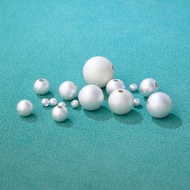 999 Sterling Silver Beads Ancient Method Frosted Light Beads Loose Beads Beads Spacer Beads Round Be