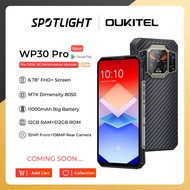 【In Selangor】OUKITEL WP30 Pro 5G 24GB+512GB 120W Super Charge 11000 mAh Dimensity 8050 6.78" FHD+ 2.