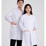 Fashion Slim Lab Gown For Laboratory Gown For Students Long Sleeve Doctors Coat Lab Gown For Student