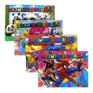 A4 3D MOTIF DRAWING BOOK (1 BOOK)