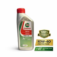Castrol Activ 4T 10W40 Motorcycle Engine Oil 1L – Synthetic Technology 4 Stroke Motorbike Oil | Smoo
