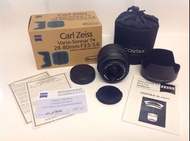 Contax N Carl Zeiss Vario-Sonnar T 28-80 mm F3.5-5.6 Sony A7 蔡斯