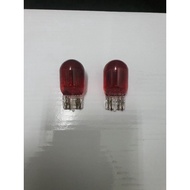 [Ready Stock🔥] T20 Bulb Red T20 Merah Lampu Albino T20 Double Pin Lampu Brake Kelisa Civic FD Passo 